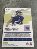 Rashaan Evans Titans 2021 Panini Prestige #180