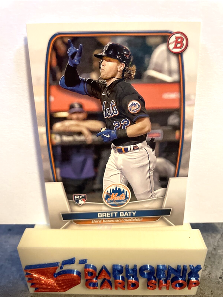 Brett Baty Mets 2023 Bowman Rookie #80