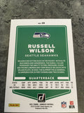Russell Wilson Seahawks 2021 Panini Donruss #28A
