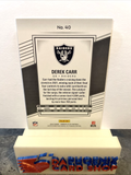 Derek Carr Raiders 2022 Panini Donruss Elite #40