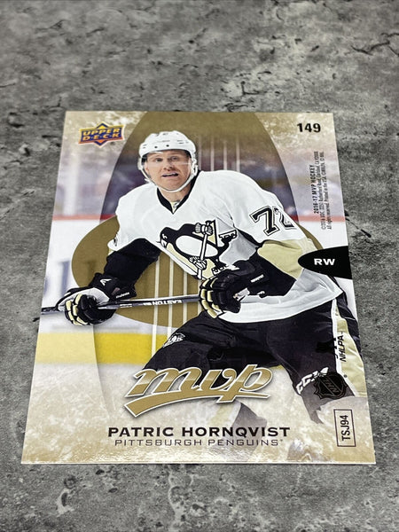 Patric Hornqvist Penguins 2016-17 Upper Deck MVP Puzzle Back #149