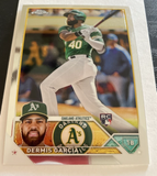 Dermis Garcia A's 2023 Topps Chrome Rookie #183