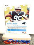 Derrick Brown Panthers 2021 Panini Prestige Xtra Points Astral #80