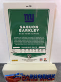 Saquon Barkley Giants 2021 Panini Donruss Optic #16