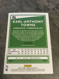 Karl-Anthony Towns Timberwolves 2020-21 Panini Donruss #20