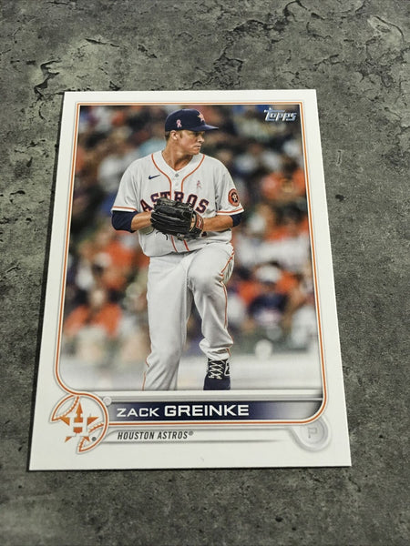 Zack Greinke  Astros 2022 Topps #51