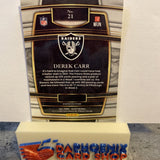 Derek Carr Raiders 2021 Panini Select #21