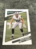 Maxx Crosby Raiders 2021 Panini Donruss #87