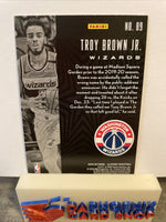 Troy Brown Jr. Wizards 2019-20 Panini Illusions #89