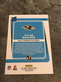 Tylan Wallace Ravens 2021 Panini Donruss Rated Rookie #274