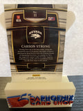 Carson Strong 2022 Panini Select Draft Picks Blue Rookie #11