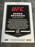 Derek Brunson UFC 2022 Panini Donruss #77