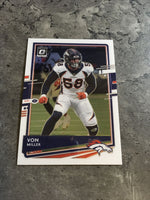 Von Miller Broncos 2020 Panini Donruss Optic #33