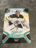 Tuukka Rask Bruins 2021-22 Upper Deck MVP Ice Battles #182