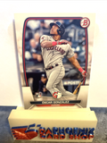 Oscar Gonzalez Guardians 2023 Bowman Rookie #62