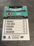 Tuukka Rask Bruins 2021-22 Upper Deck MVP Ice Battles #182