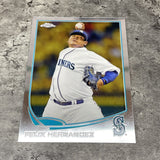 Felix Hernandez Mariners 2013 Topps Chrome #34A
