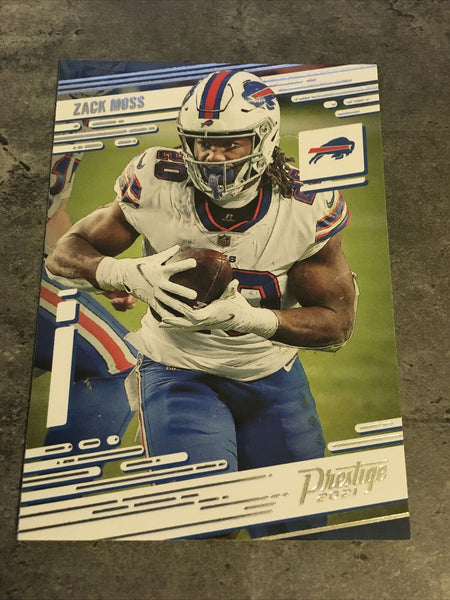 Zack Moss Bills 2021 Panini Prestige #17