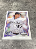 Chad Bettis Rockies 2014 Topps Rookie #290