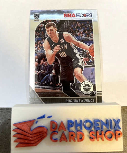 Rodions Kurucs Nets 2019-20 Panini NBA Hoops Premium Stock #17