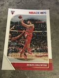 Denzel Valentine Bulls 2019-20 Panini NBA Hoops Winter #30