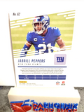 Jabrill Peppers Giants 2021 Panini Prestige Xtra Points Astral #62