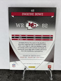 Dwayne Bowe Chiefs 2011 Panini Donruss Elite #48