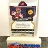Dyami Brown Washington Football Team 2021 Panini Prizm Rookie#353