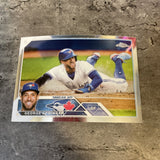 George Springer Blue Jays 2023 Topps Chrome #134