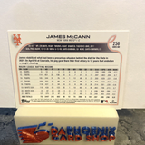 James McCann Mets 2022 Topps #256