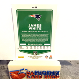 James White Patriots 2021 Panini Donruss Optic#68