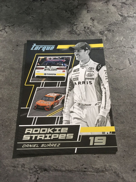 Daniel Suarez 2017 NASCAR Panini Torque Rookie Stripes #RS3