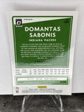 Domantas Sabonis Pacers 2020-21 Panini Donruss Optic Fast Break Holo Prizm #142