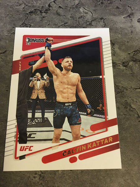 Calvin Kattar UFC 2022 Panini Donruss #55