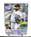 German Marquez Rockies 2023 Topps #325