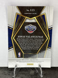 Jonas Valanciunas Pelicans 2021-22 Panini Select Blue #113