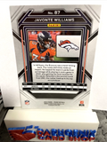 Javonte Williams Broncos 2022 Panini Prizm #87