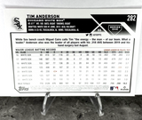 Tim Anderson White Sox 2023 Topps #282