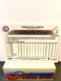 Kole Calhoun Rangers 2022 Topps Chrome #17