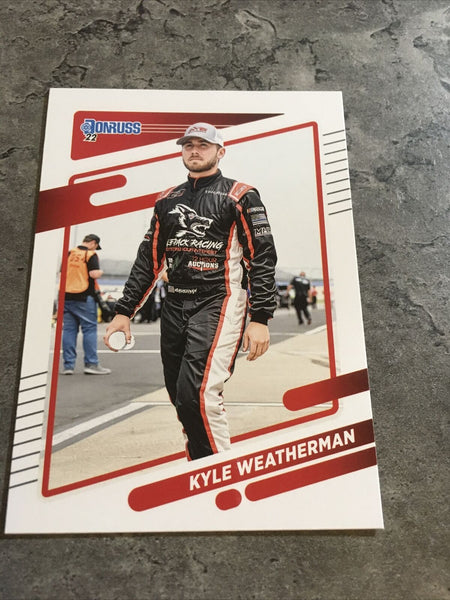Kyle Weatherman 2022 NASCAR Panini Donruss #107