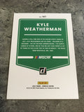 Kyle Weatherman 2022 NASCAR Panini Donruss #107