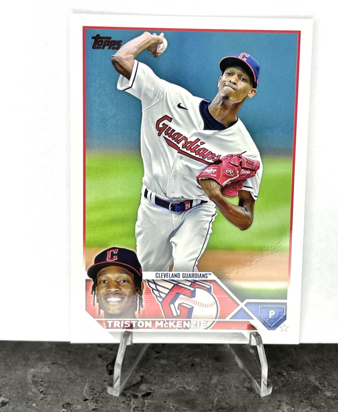 Triston McKenzie Guardians 2023 Topps #65