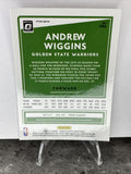 Andrew Wiggins Warriors 2020-21 Panini Donruss Optic Fast Break Holo Prizm #146