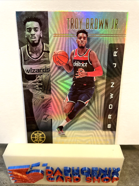 Troy Brown Jr. Wizards 2019-20 Panini Illusions #89