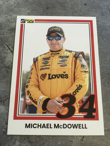 Michael McDowell 2022 NASCAR Panini Donruss #155