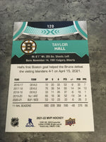 Taylor Hall Bruins 2021-22 Upper Deck MVP #120