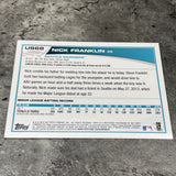 Nick Franklin Mariners 2013 Topps Update Rookie #US68
