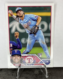 Josh Smith Rangers 2023 Topps Rookie #37