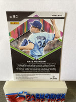 Nate Pearson Blue Jays 2021 Panini Prizm Fearless Silver Prizm Rookie#FR-2