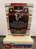 Richie Grant Falcons 2021 Panini Select Silver Prizm Rookie #90